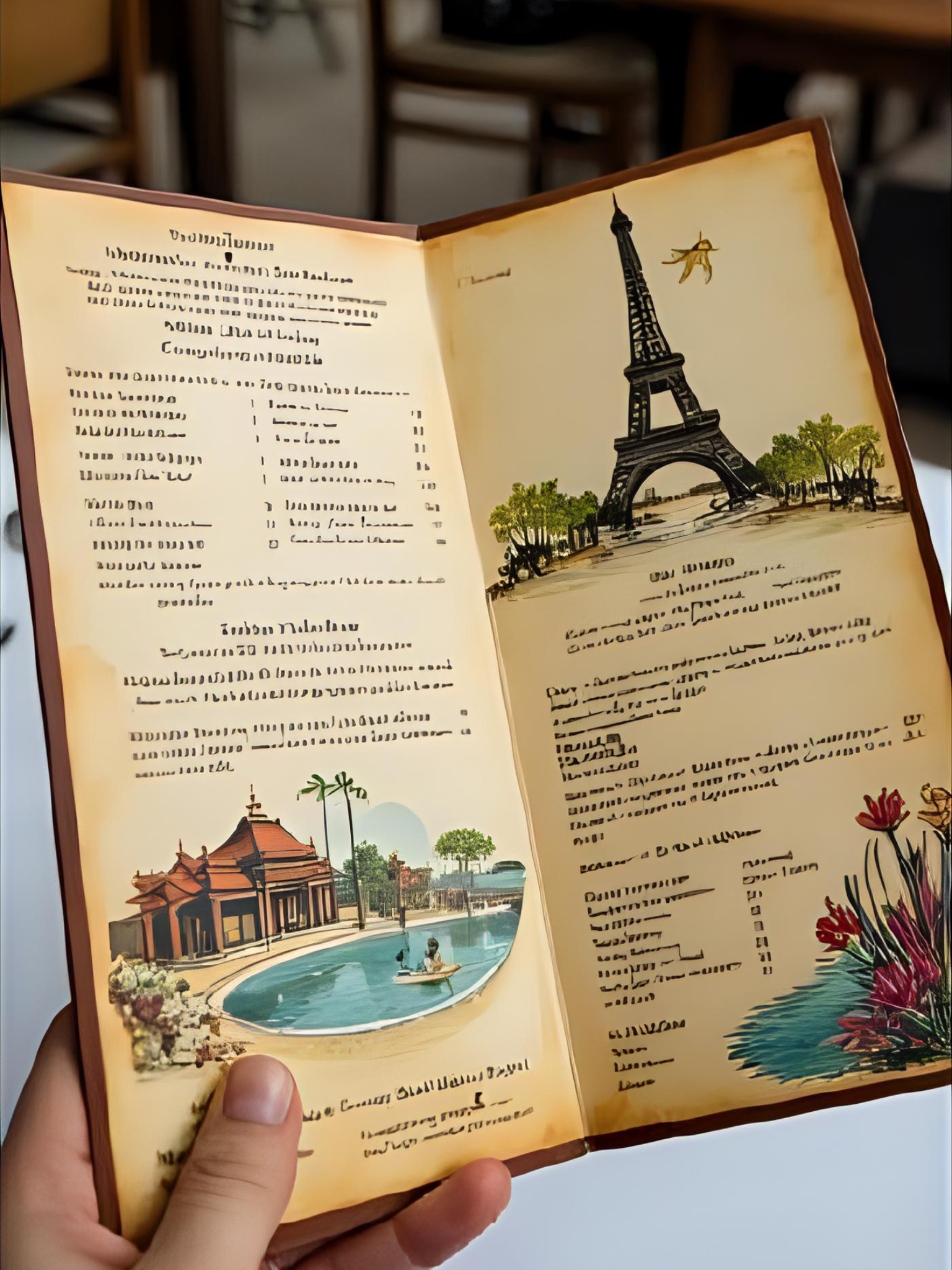 Carte menu