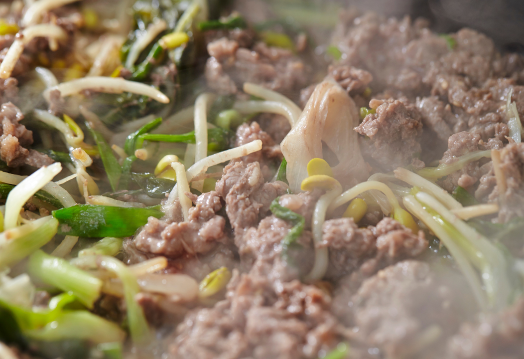 Bulgogi cuisson