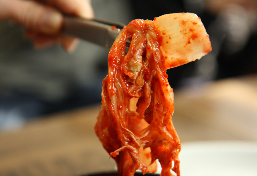 Kimchi baguette